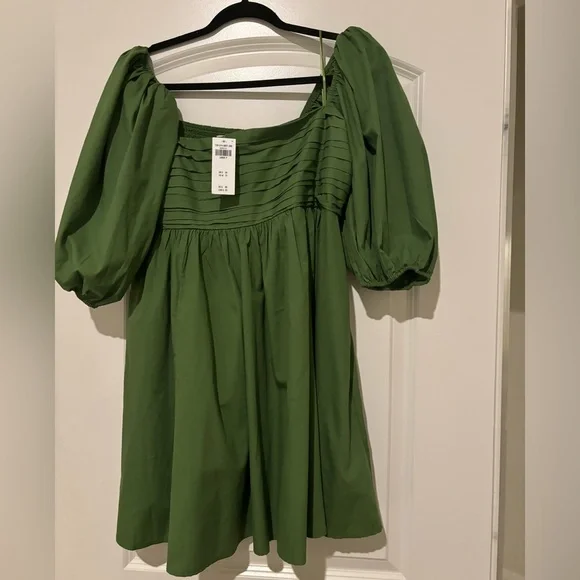 abercrombie green emerson dress Erina corset dress